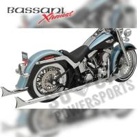 Bassani Manufacturing - Bassani Manufacturing True Duals with 36in. Fishtail Muffler - 1S46E-36 - Image 1