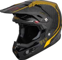 Fly Racing - Fly Racing Formula Carbon Tracer Helmet - 73-44412X - Gold/Black - 2XL - Image 1