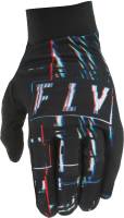Fly Racing - Fly Racing Pro Lite Glitch Youth Gloves - 372-81604 - Black - 04 - Image 3