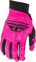 Fly Racing - Fly Racing Pro Lite Womens Gloves - 373-61603 - Neon Pink/White/Black - 03 - Image 1