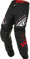 Fly Racing - Fly Racing Kinetic K220 Youth Pants - 373-53318 - Red/Black/White - 18 - Image 4