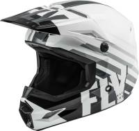 Fly Racing - Fly Racing Kinetic Thrive Helmet - 73-3502L - White/Black/Gray - Large - Image 1