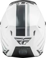 Fly Racing - Fly Racing Kinetic Thrive Helmet - 73-3502L - White/Black/Gray - Large - Image 2
