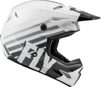 Fly Racing - Fly Racing Kinetic Thrive Helmet - 73-3502L - White/Black/Gray - Large - Image 4