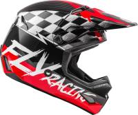 Fly Racing - Fly Racing Kinetic Sketch MIPS Youth Helmet - 73-3462YL - Red/Black/Gray - Large - Image 4
