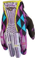 Fly Racing - Fly Racing Kinetic Girls Gloves - 365-41810 - Purple/Teal - 2XL - Image 1