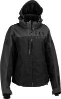 Fly Racing - Fly Racing Carbon Womens Jacket - 470-4500S - Black/Gray - Small - Image 1