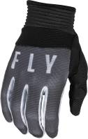 Fly Racing - Fly Racing F-16 Youth Gloves - 376-810Y2XS - Gray/Black - 2XS - Image 1