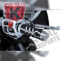 Kuryakyn - Kuryakyn Spear Grips - Chrome/Black - 5635 - Image 2