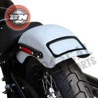 Paul Yaffe Originals - Paul Yaffe Originals Rear Fenders with License Plate Frame - Chrome - CRF-M8ST-SB-C - Image 3