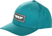Fly Racing - Fly Racing Stock Hat - 351-0911L - Deep Teal - Lg-XL - Image 1