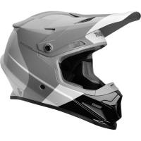 Thor - Thor Sector Bomber Helmet - 0110-5616 - Charcoal/White - X-Small - Image 1