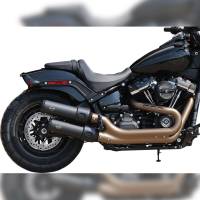 S&S Cycle - S&S Cycle Grand National Slip-On Muffler - Black Ceramic - 550-0734 - Image 1
