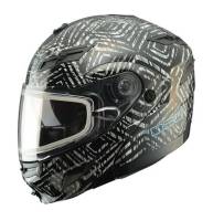 G-Max - G-Max DSG GM54S Aztec Snow Helmet - 97488 - White - Large - Image 1