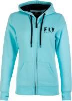 Fly Racing - Fly Racing Fly Logo Womens Hoody - 358-0131X - Blue - X-Large - Image 1