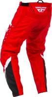 Fly Racing - Fly Racing F-16 Youth Pants - 373-93318 - Red/Black/White - 18 - Image 2