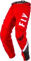 Fly Racing - Fly Racing F-16 Youth Pants - 373-93318 - Red/Black/White - 18 - Image 4