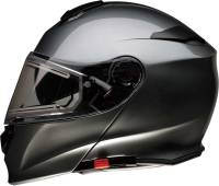 Z1R - Z1R Solaris Modular Helmet with Electric Face Shield - 0120-0531 - Dark Silver - X-Small - Image 1