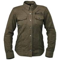 Speed & Strength - Speed & Strength Brat Armored Womens Flannel - 1106-1410-4655 - Olive - X-Large - Image 1