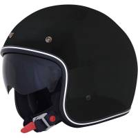 AFX - AFX FX-79 Vintage Solid Helmet - 0104-2389 - Gloss Black - 2XL - Image 1