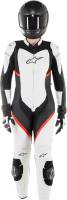 Alpinestars - Alpinestars Stella Kira One-Piece Womens Leather Suit - 3182019-1231-40 - Black/White/Red - 4 - Image 2