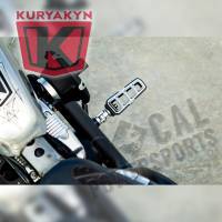 Kuryakyn - Kuryakyn Dillinger Footpegs without Male-Mount Ends - Silver - 6658 - Image 2