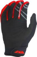 Fly Racing - Fly Racing F-16 Youth Gloves - 372-91202 - Red/Black/Gray - 2 - Image 2