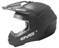 EVS - EVS T5 Venture Solid Helmet - DSHE18VS-BK-M - Matte Black - Medium - Image 1