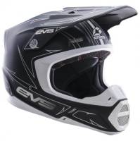 EVS - EVS Pinner Graphics Youth Helmet - H16T3P-MBKW-YL - Matte Black/White - Large - Image 1