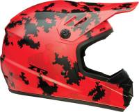 Z1R - Z1R Rise Digi Camo Youth Helmet - 0111-1460 - Matte Red - Small - Image 2