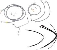 Burly Brand - Burly Brand Handlebar Cable/Line Install Kit - Black - B30-1239 - Image 1