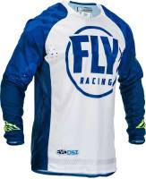 Fly Racing - Fly Racing Evolution DST Jersey - 373-221L - Blue/White - Large - Image 1
