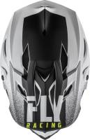 Fly Racing - Fly Racing Default Helmet - 73-9171M - Matte White/Black - Medium - Image 3