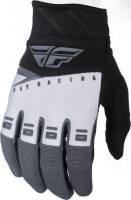 Fly Racing - Fly Racing F-16 Youth Gloves - 372-91001 - Black/White/Gray - 1 - Image 1