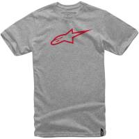 Alpinestars - Alpinestars Ageless T-Shirt - 1032720301131M - Gray/Red - Medium - Image 1