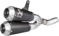 Akrapovic - Akrapovic Slip-On Line Dual Exhaust - Black Titanium Mufflers - SD8SO4CUBTBL - Image 2