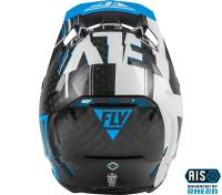 Fly Racing - Fly Racing Formula Vector Helmet - 73-4410L - Blue/White/Black - Large - Image 2