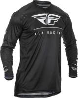 Fly Racing - Fly Racing Lite Hydrogen Jersey - 373-7212X - Black/White - 2XL - Image 1