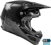 Fly Racing - Fly Racing Formula Origin Helmet - 73-4400-4 - Black Carbon - X-Small - Image 4