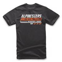 Alpinestars - Alpinestars Bravo T-Shirt - 1038-72014-10-XL - Black - X-Large - Image 1