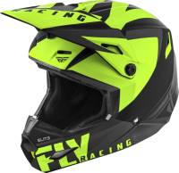 Fly Racing - Fly Racing Elite Vigilant Youth Helmet - 73-8615-1 - Matte Black/Hi-Vis - Small - Image 1