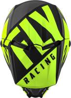 Fly Racing - Fly Racing Elite Vigilant Youth Helmet - 73-8615-1 - Matte Black/Hi-Vis - Small - Image 3