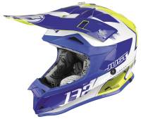 Just 1 - Just 1 J32 Pro Kick Helmet - 6063210112014-03 - White/Blue/Yellow - Small - Image 1