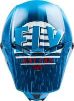 Fly Racing - Fly Racing Kinetic K120 Youth Helmet - 73-8621YS - Blue/White/Red - Small - Image 3