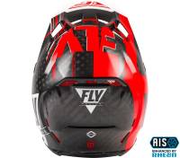 Fly Racing - Fly Racing Formula Vector Helmet - 73-4413XS - Red/White/Black - X-Small - Image 2