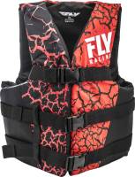 Fly Racing - Fly Racing Nylon Floatation Vest - 112224-100-110-18 - Pink/Black - 3XL - Image 1