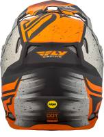 Fly Racing - Fly Racing Toxin Resin Helmet - 73-8528-5-S - Matte Orange/Khaki - Small - Image 3