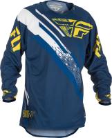 Fly Racing - Fly Racing Evolution 2.0 Jersey - 371-2212X - Navy/Yellow/White - 2XL - Image 1