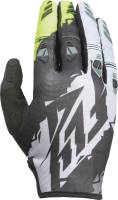Fly Racing - Fly Racing Kinetic Gloves (2017) - 370-41908 - Black/Hi-Vis - 8 - Image 1