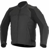 Alpinestars - Alpinestars Devon Leather Jacket - 31020161048 - Black - 38 - Image 1